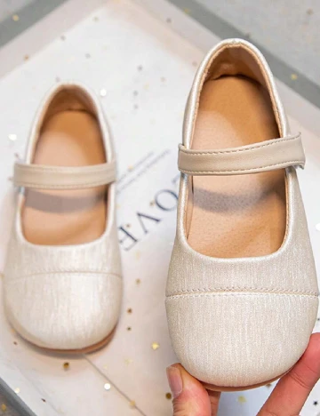 Pantofi Shein Kids, crem Crem