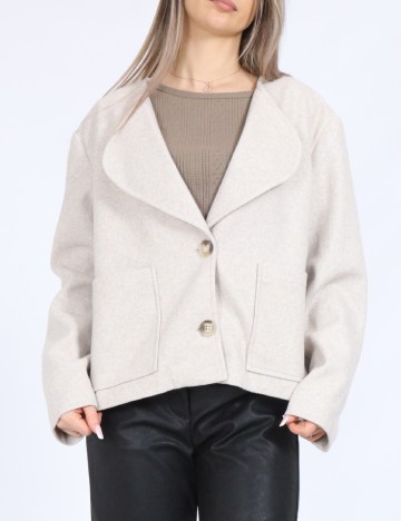 
						Jacheta Vero Moda, crem