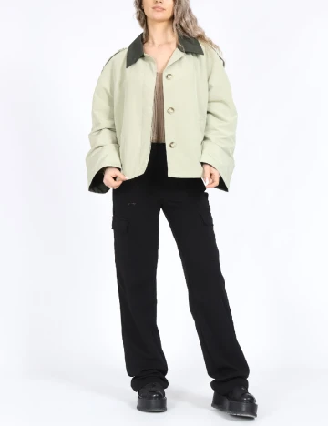 Jacheta Vero Moda, verde Verde