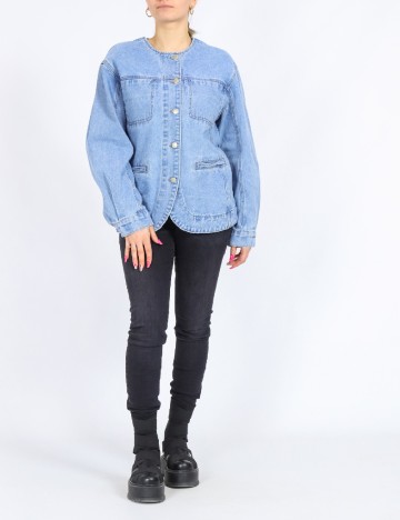 
						Jacheta Vero Moda, albastru