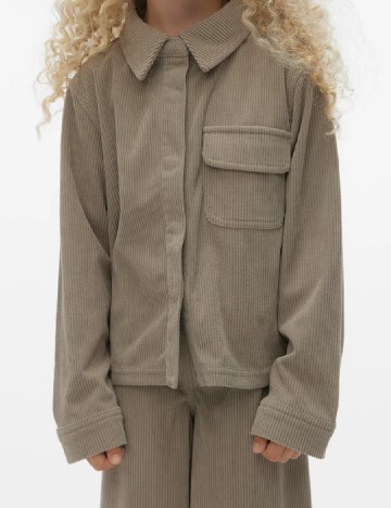 Camasa Vero Moda Kids, verde