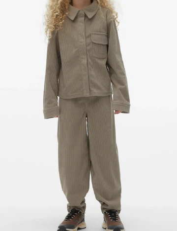 Camasa Vero Moda Kids, verde Verde