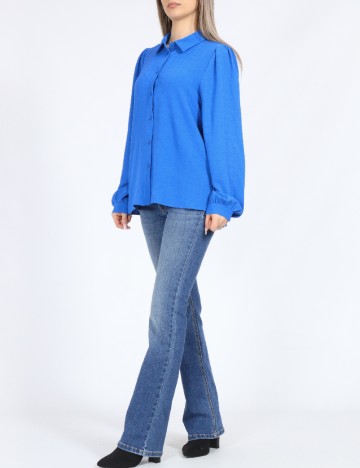 
						Camasa Oversize Vero Moda, albastru