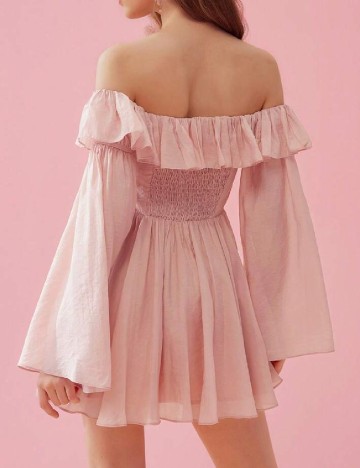 Rochie scurta SHEIN, roz