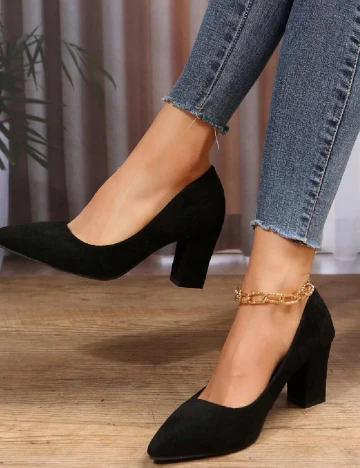 Pantofi SHEIN, negru