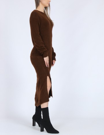 Rochie medie Vero Moda, maro