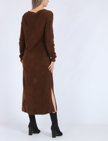 Rochie medie Vero Moda, maro