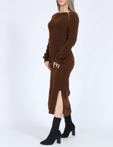 Rochie medie Vero Moda, maro