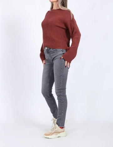 Pulover Vero Moda, caramiziu