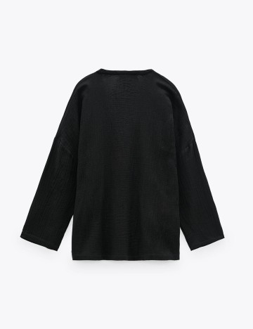 Bluza Zara, gri inchis, S