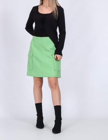 Fusta Vero Moda, verde