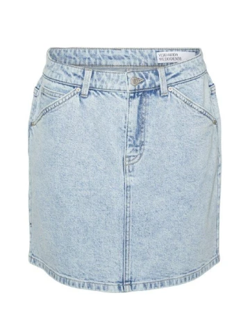 Fusta Vero Moda, albastru