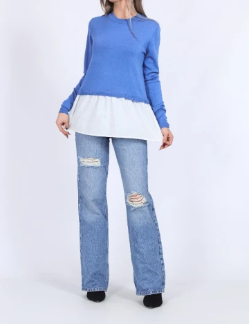 Bluza Vero Moda, albastru
