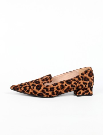 
						Balerini SHEIN, animal print