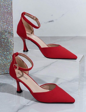 Pantofi SHEIN, rosu