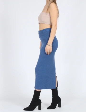 Fusta Vero Moda, albastru