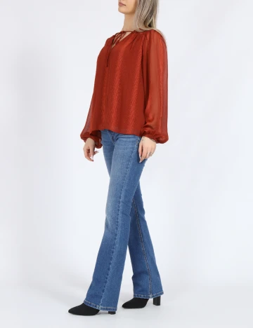 Bluza Vero Moda, caramiziu