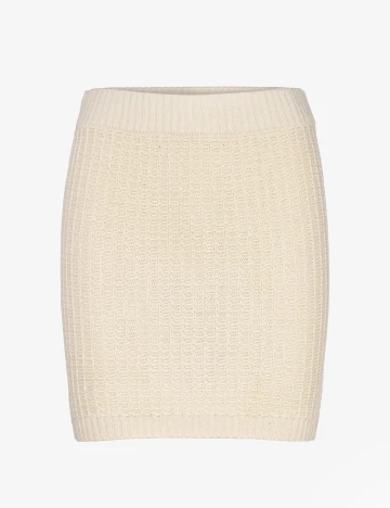 Fusta Vero Moda, crem Crem
