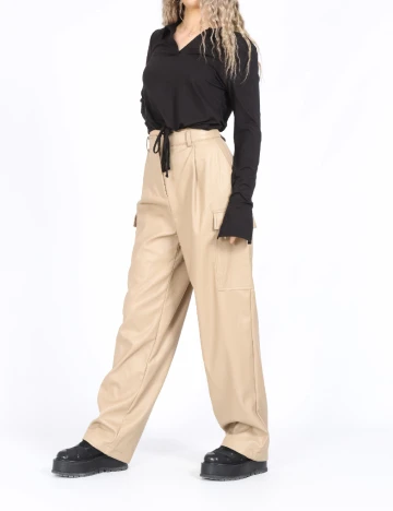 Pantaloni Vero Moda, maro