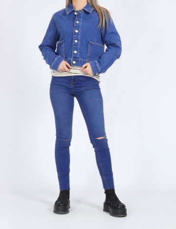 Jacheta Vero Moda, albastru