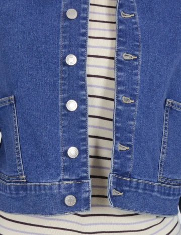 Jacheta Vero Moda, albastru Albastru