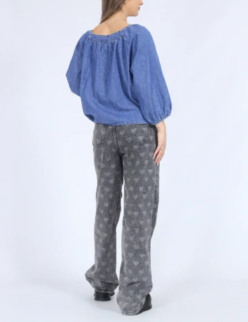 Bluza Vero Moda, albastru Albastru