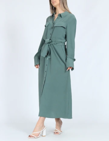 Rochie medie Vero Moda, verde