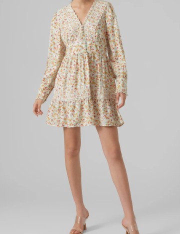 
						Rochie scurta Vero Moda, floral print