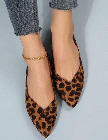 Balerini SHEIN, animal print