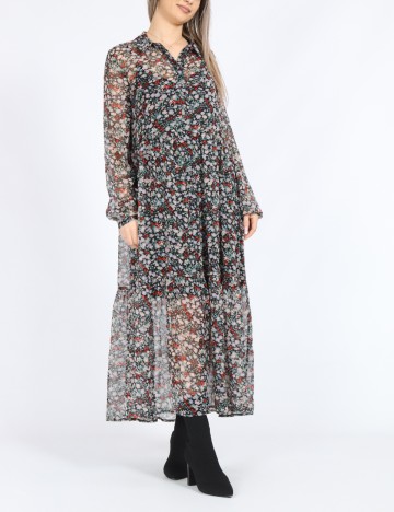Rochie medie Vero Moda, floral print