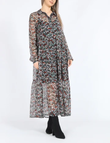 Rochie medie Vero Moda, floral print