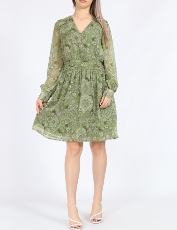 Rochie scurta Vero Moda, verde