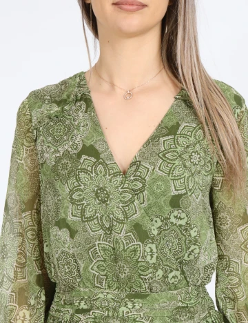 Rochie scurta Vero Moda, verde
