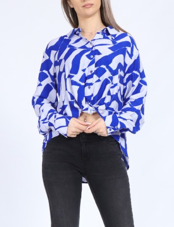 
						Camasa Vero Moda, albastru