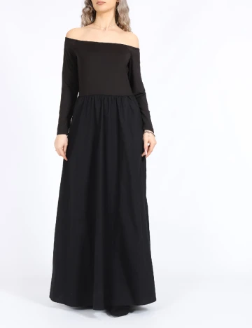 Rochie lunga Vero Moda, negru Negru