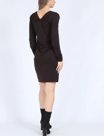 Rochie scurta Vero Moda, maro