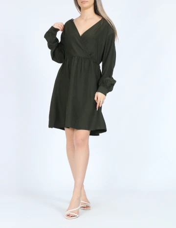 Rochie scurta Vero Moda, kaki