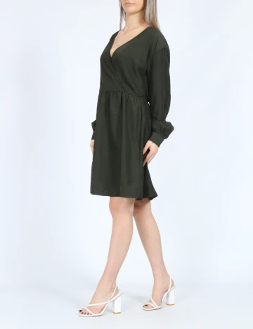 Rochie scurta Vero Moda, kaki