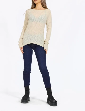 Bluza Vero Moda, crem