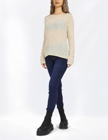 Bluza Vero Moda, crem