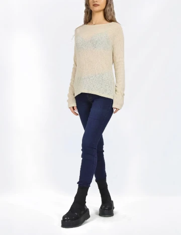 Bluza Vero Moda, crem