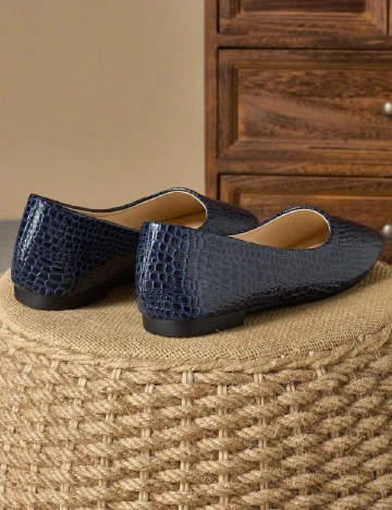Balerini SHEIN, bleumarin Albastru