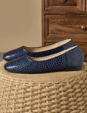 Balerini SHEIN, bleumarin Albastru