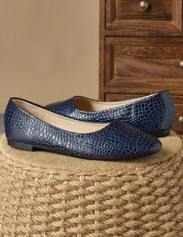 Balerini SHEIN, bleumarin Albastru