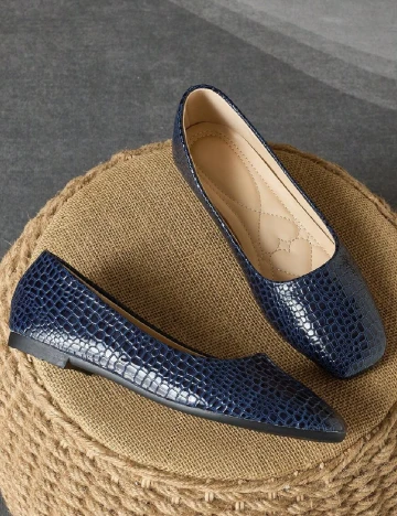 Balerini SHEIN, bleumarin Albastru