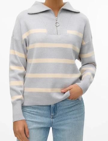 Pulover Vero Moda, gri