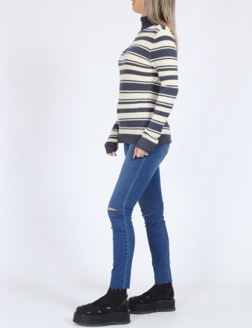 Bluza Only, bleumarin