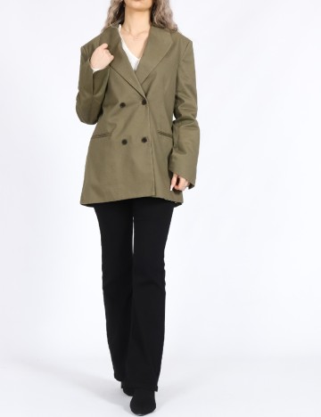 
						Sacou Oversize Only, kaki