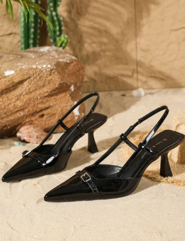 Pantofi SHEIN, negru Negru
