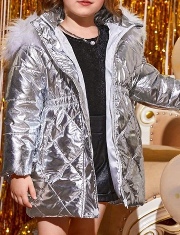 Geaca Shein Kids, gri